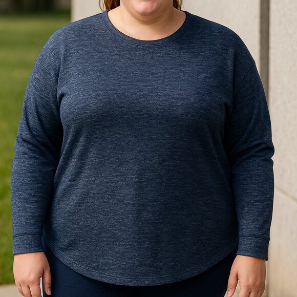 Time and Tru Long Sleeve Knit Top XL - (Fall Collection) - Picture 1 of 9